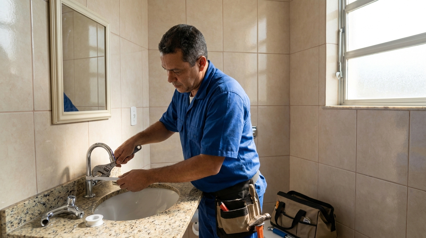 Ajustes em Torneiras nos Campos dos Amarais, Campinas‑SP